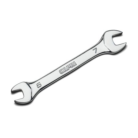 CAPRI TOOLS 6mm x 7mm Slim Mini Open End Wrench, Metric CP11830-0607